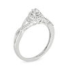 Thumbnail Image 2 of 1/6 CT. T.W. Diamond Bypass Twist Promise Ring in Sterling Silver