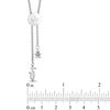 Thumbnail Image 4 of Enchanted Disney Mulan Garnet and 1/10 CT. T.W. Diamond Bolo Bracelet in Sterling Silver and 10K Rose Gold - 9.75&quot;