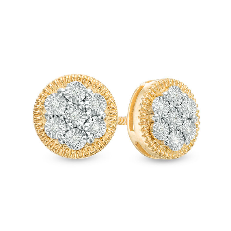 Men's Diamond Earrings