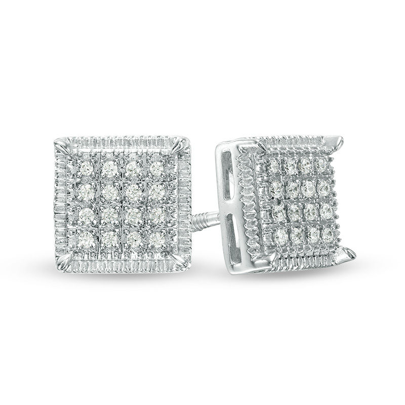 Mens Diamond Earrings: quality jewelry online store | TraxNYC