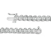 Thumbnail Image 2 of 1/4 CT. T.W. Diamond Line Bracelet in Sterling Silver - 7.25"