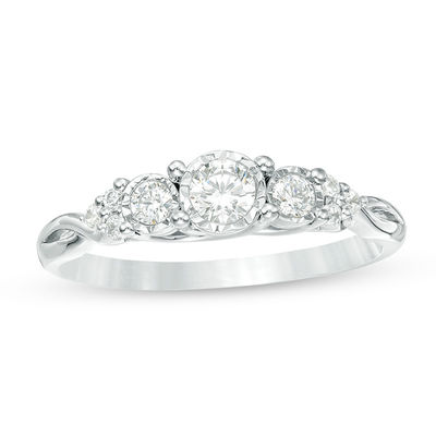 zales twist engagement ring