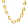 Thumbnail Image 0 of Ladies' 11.0mm Mariner Chain Necklace in 14K Gold - 24"