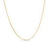 Thumbnail Image 1 of Ladies' 0.95mm Adjustable Box Chain Necklace in 14K Gold - 22"