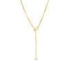 Thumbnail Image 3 of Ladies' 0.95mm Adjustable Box Chain Necklace in 14K Gold - 22"