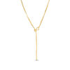 Thumbnail Image 2 of Ladies' 0.95mm Adjustable Box Chain Necklace in 14K Gold - 22"