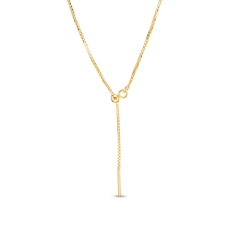 Adjustable Rope Chain Necklace in 14k Yellow Gold – Bailey's Fine Jewelry