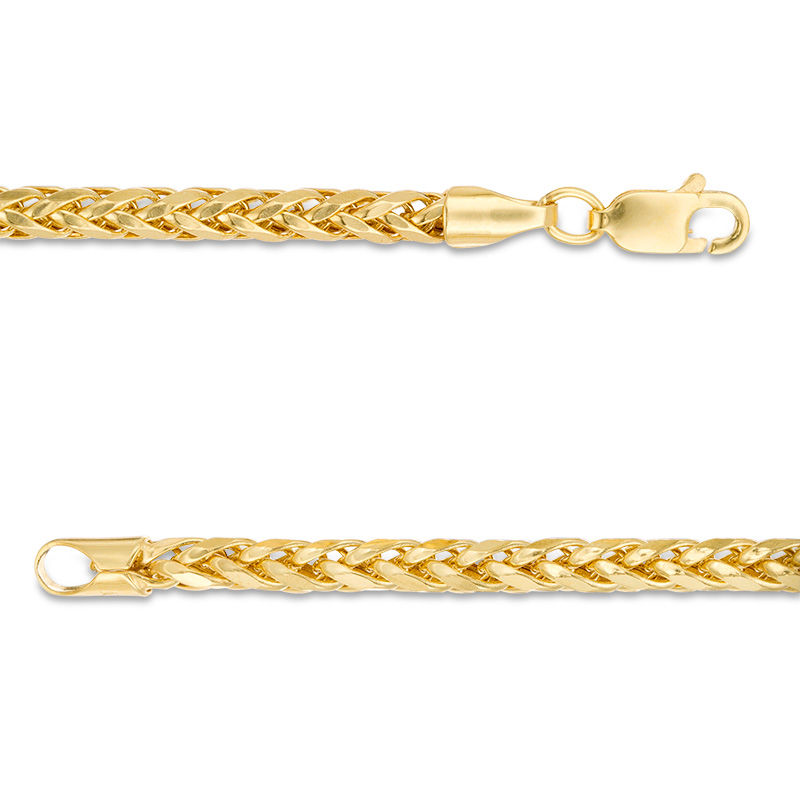 Ladies' 3.15mm Diamond-Cut Franco Snake Chain Necklace in 14K Gold