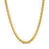 Thumbnail Image 0 of Ladies' 3.15mm Diamond-Cut Franco Snake Chain Necklace in 14K Gold - 20"