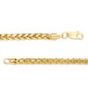 Thumbnail Image 1 of Ladies' 3.15mm Diamond-Cut Franco Snake Chain Necklace in 14K Gold - 20"