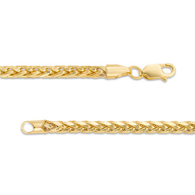 Diamond-Cut Franco Snake Chain Necklace 