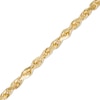 Thumbnail Image 1 of 5.0mm Glitter Rope Chain Bracelet in Solid 14K Gold - 8.0"