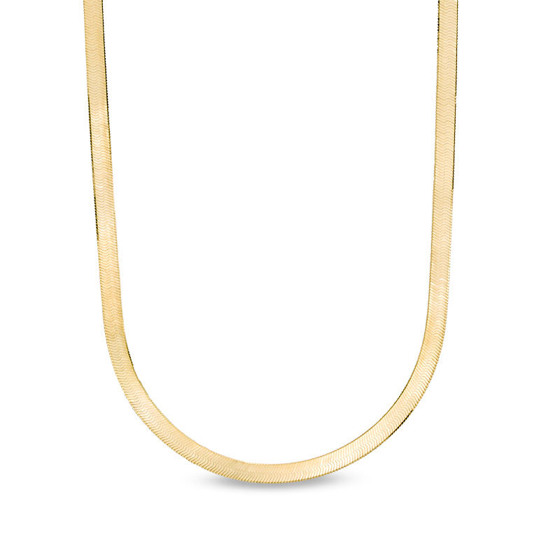 Small Flat Horseshoe Necklace in 14k Gold