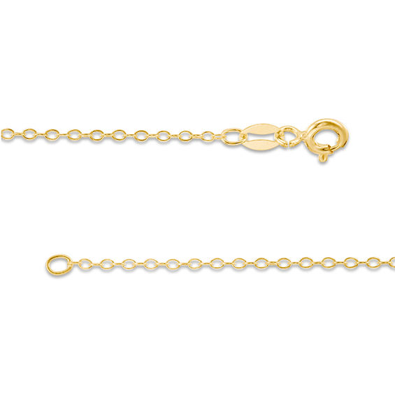 Engravable Initial Disc Choker Necklace (1 Initial) - 14"