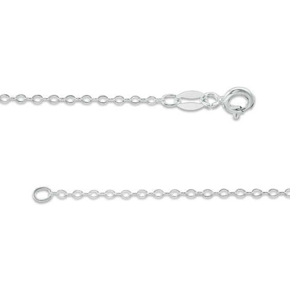 Couple's Station Choker Necklace (2 Names) - 14"