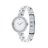 Thumbnail Image 3 of Ladies' Movado Sapphire™ 1/5 CT. T.W. Diamond Watch with Silver-Tone Dial (Model: 0607193)