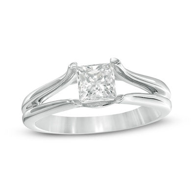 split shank princess cut