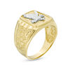 Thumbnail Image 2 of Men's Eagle Rectangular Signet Ring in 10K Gold