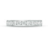 Thumbnail Image 4 of 1-1/2 CT. T.W. Diamond Eternity Band in 14K White Gold (H/SI2)