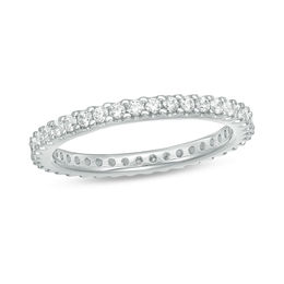 1/2 CT. T.W. Diamond Eternity Band in 14K White Gold (H/SI2)