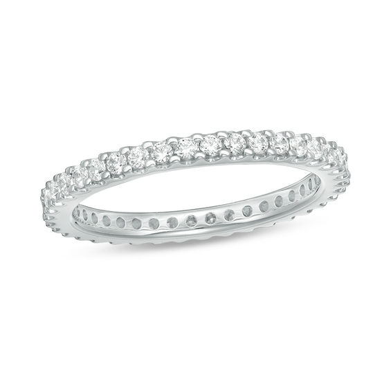 1/2 CT. T.w. Diamond Eternity Band in 14K Gold (H/Si2