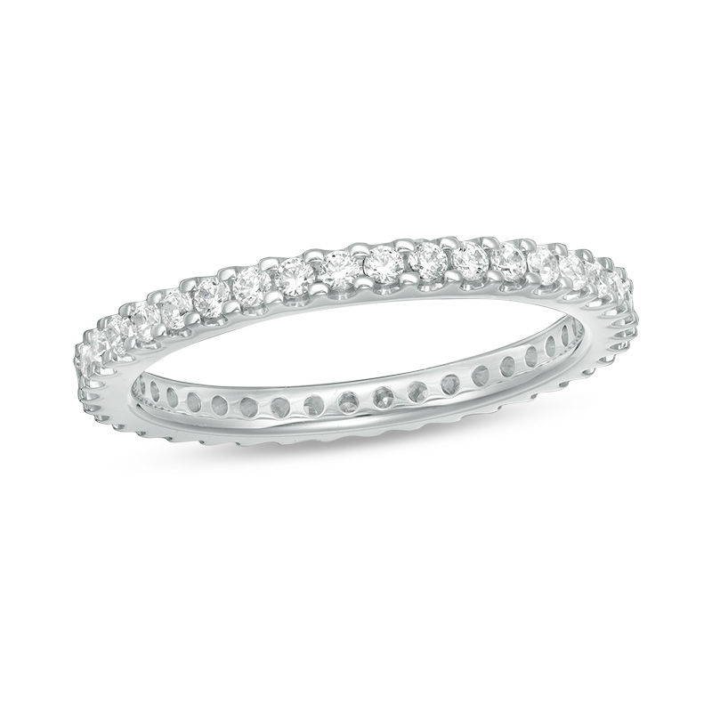 1/2 CT. T.W. Diamond Eternity Band in 14K White Gold (H/SI2)