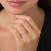 Thumbnail Image 3 of 1/2 CT. T.W. Diamond Eternity Band in 14K White Gold (H/SI2)
