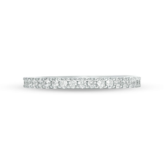 1/2 CT. T.w. Diamond Eternity Band in 14K White Gold (H/Si2)