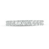 Thumbnail Image 4 of 1-1/2 CT. T.W. Diamond Eternity Band in 14K White Gold (H/SI2)