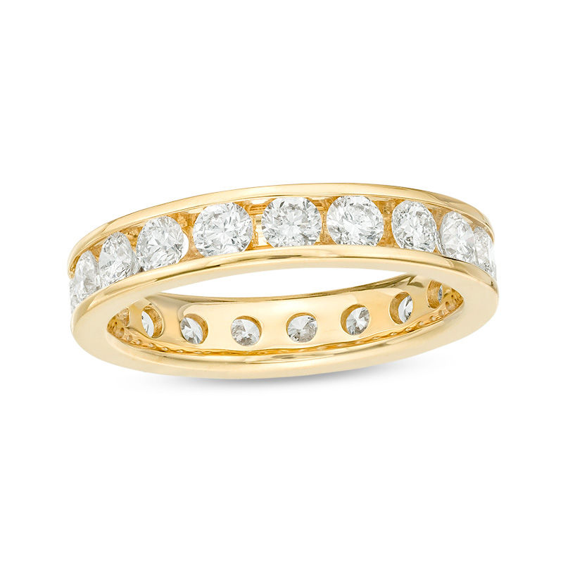 Main Image 1 of 2 CT. T.W. Diamond Eternity Band in 14K Gold (H/SI2)