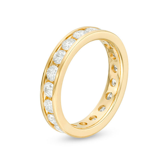 2 CT. T.w. Diamond Eternity Band in 14K Gold (H/Si2)