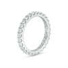 Thumbnail Image 1 of 1 CT. T.W. Diamond Eternity Band in 14K White Gold (H/SI2