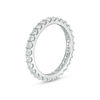 Thumbnail Image 2 of 1 CT. T.W. Diamond Eternity Band in 14K White Gold (H/SI2
