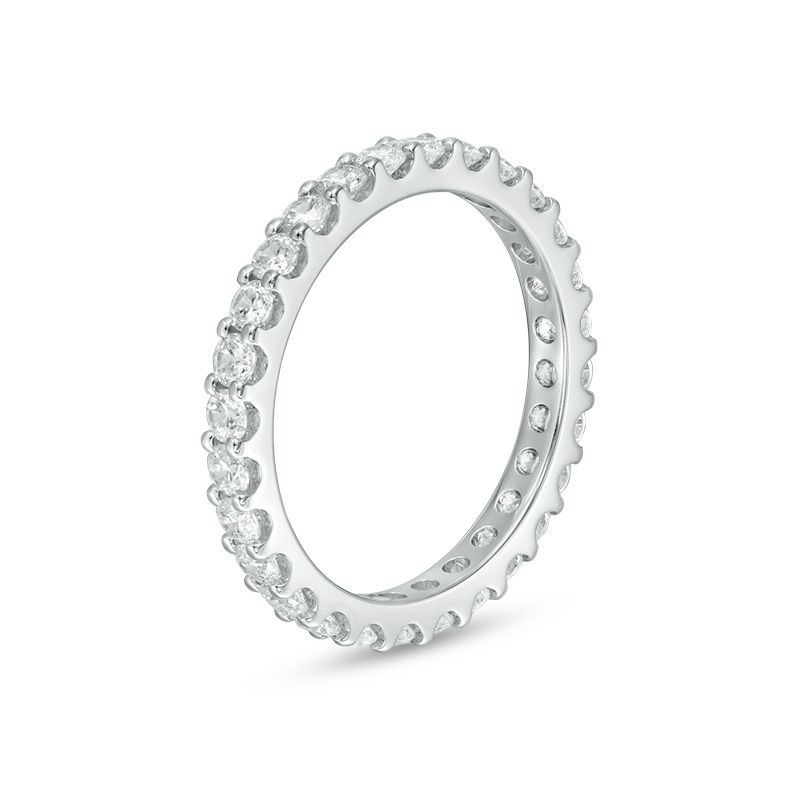 1 CT. T.W. Diamond Eternity Band in 14K White Gold (H/SI2