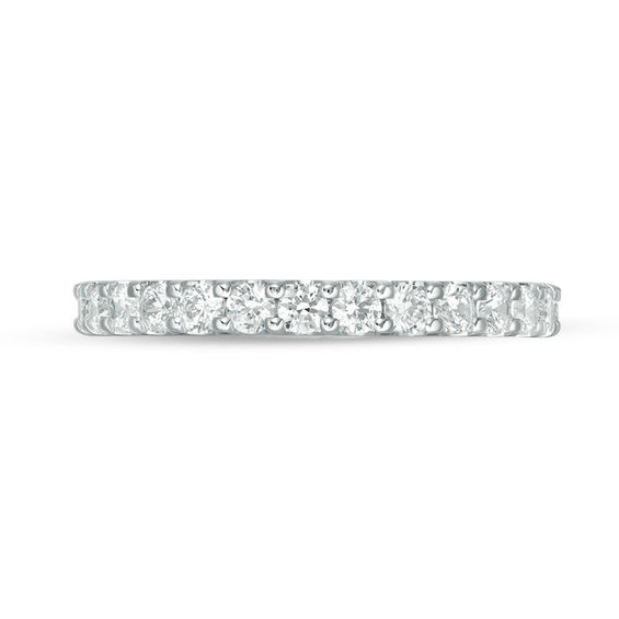 1 CT. T.w. Diamond Eternity Band in 14K White Gold (H/Si2