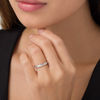 Thumbnail Image 3 of 1/2 CT. T.W. Princess-Cut Diamond Eternity Band in 14K White Gold (H/SI2)