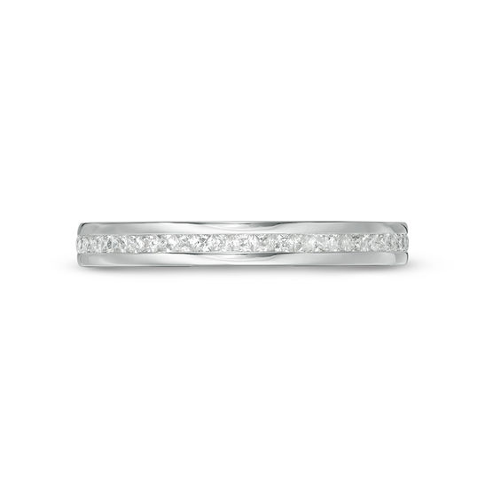 1/2 CT. T.w. Princess-Cut Diamond Eternity Band in 14K White Gold (H/Si2)