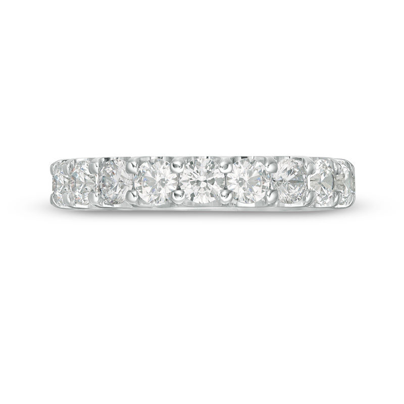 Main Image 4 of 3 CT. T.W. Diamond Eternity Band in 14K White Gold (H/SI2)
