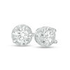 Thumbnail Image 0 of 1/6 CT. T.W. Diamond Solitaire Stud Earrings in 10K White Gold