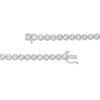 Thumbnail Image 2 of 1/4 CT. T.W. Diamond Tennis Bracelet in Sterling Silver