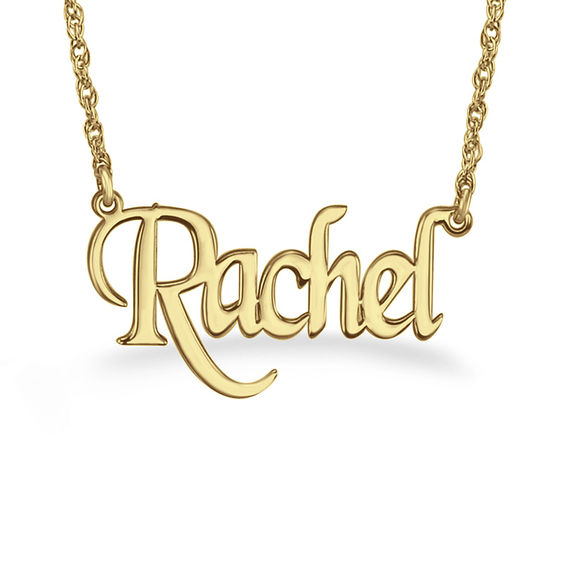 Script Name Necklace (1 Line) Zales