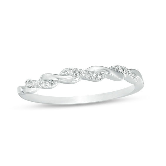 Noam Carver Twist Band Engagement Ring B185-02RA