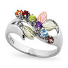 Thumbnail Image 2 of Black Hills Gold Birthstone Infinity Ring in Sterling Silver (2-6 Stones)