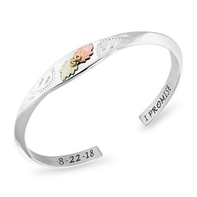 Personalized cuff bracelets inscribed with name or your customized message 6 x 14 silver-toned hypoallergenic aluminum