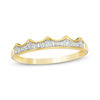 Thumbnail Image 0 of 1/10 CT. T.W. Diamond Crown Stackable Band in 10K Gold