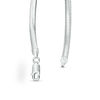 Thumbnail Image 4 of Ladies' Made in Italy Reversible 4.0mm Omega Chain Necklace in Sterling Silver and 14K Gold Plate - 16"