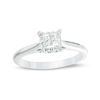 Thumbnail Image 0 of 3/8 CT. Princess-Cut Diamond Solitaire Engagement Ring in 10K White Gold