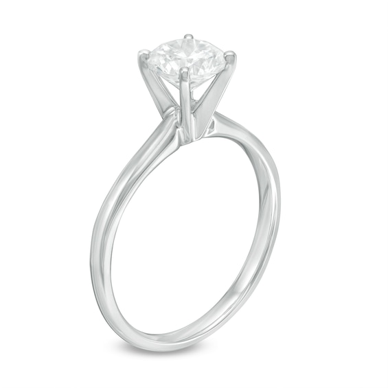 1-1/2 CT. Diamond Solitaire Engagement Ring in 14K White Gold (K/I3)