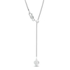 Thumbnail Image 3 of Made in Italy Ladies' 022 gauge Adjustable Snake Chain Necklace in Sterling Silver - 22"