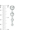Thumbnail Image 3 of Made in Italy Graduated Bead Drop Earrings in Sterling Silver
